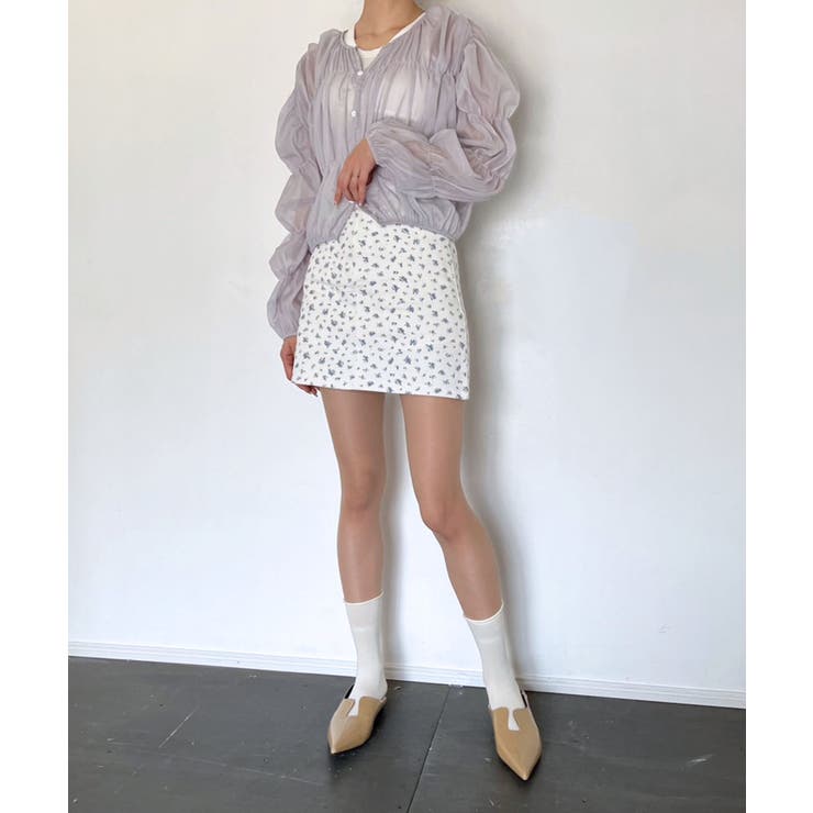 コバナツイルミニスカート | Jewelobe | 詳細画像7 