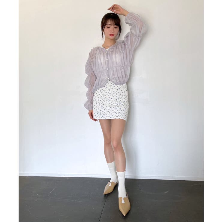 コバナツイルミニスカート | Jewelobe | 詳細画像8 