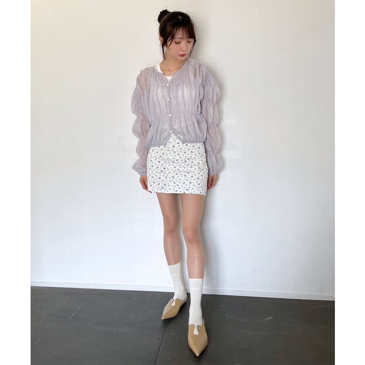 コバナツイルミニスカート | Jewelobe | 詳細画像9 