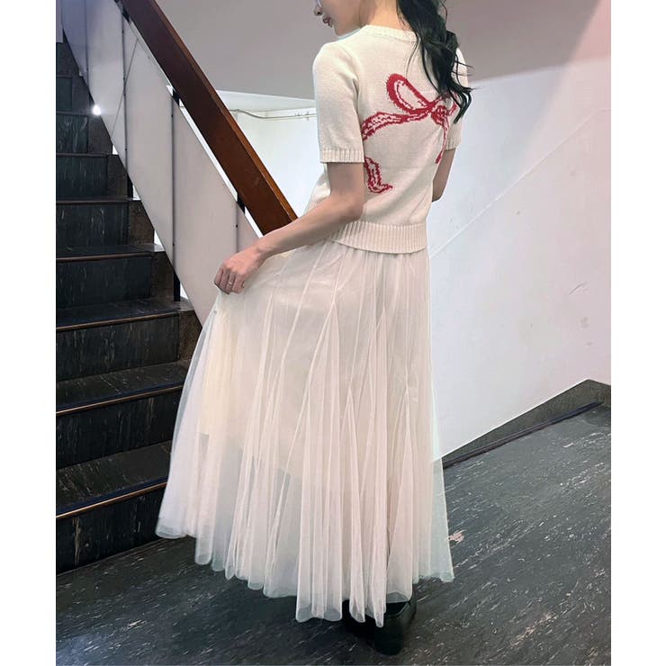 ポイントラインストーンチュールスカート | Jewelobe | 詳細画像10 