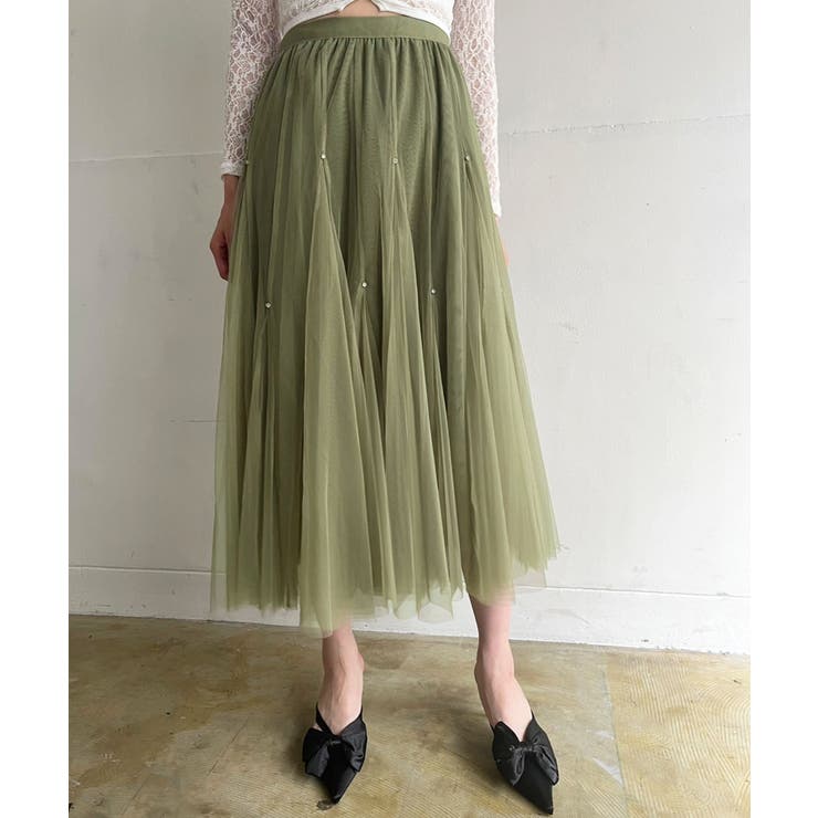 ポイントラインストーンチュールスカート | Jewelobe | 詳細画像11 