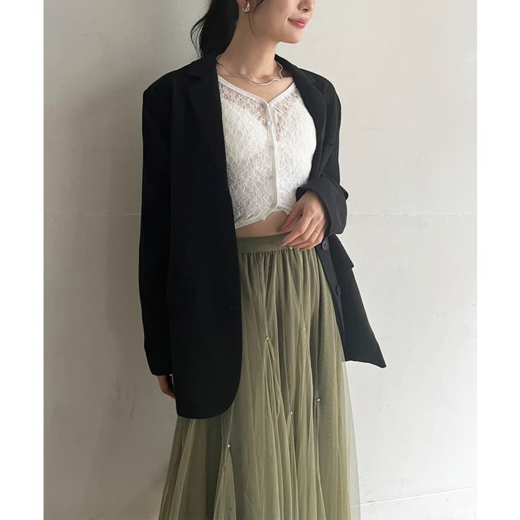 ポイントラインストーンチュールスカート | Jewelobe | 詳細画像17 