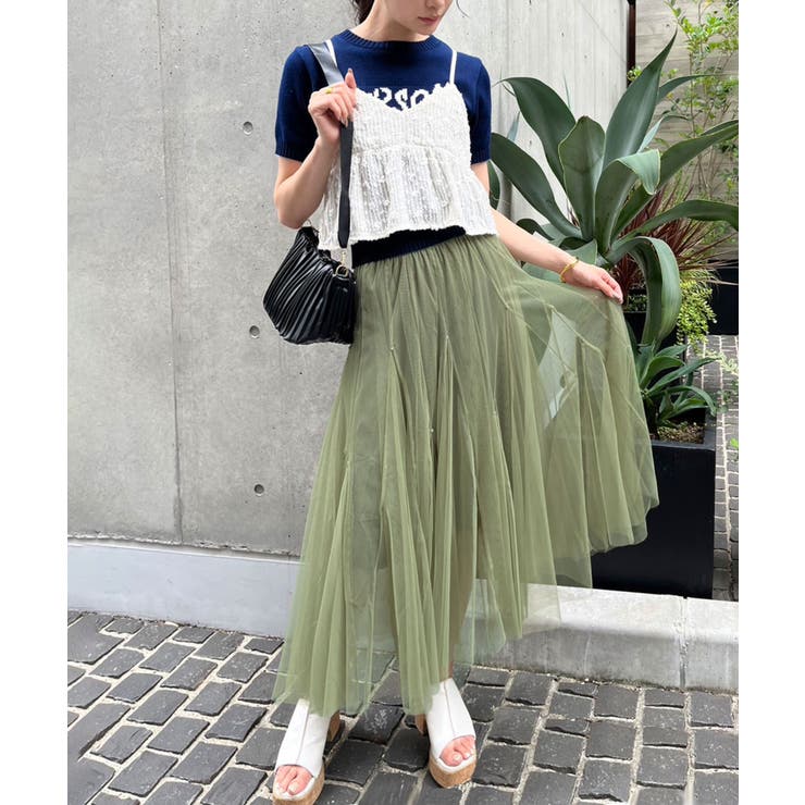 ポイントラインストーンチュールスカート | Jewelobe | 詳細画像20 