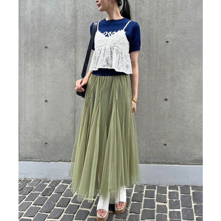 ポイントラインストーンチュールスカート | Jewelobe | 詳細画像22 