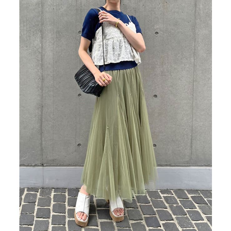 ポイントラインストーンチュールスカート | Jewelobe | 詳細画像23 