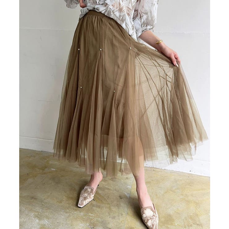 ポイントラインストーンチュールスカート | Jewelobe | 詳細画像26 