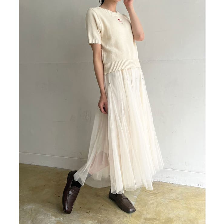 ポイントラインストーンチュールスカート | Jewelobe | 詳細画像9 