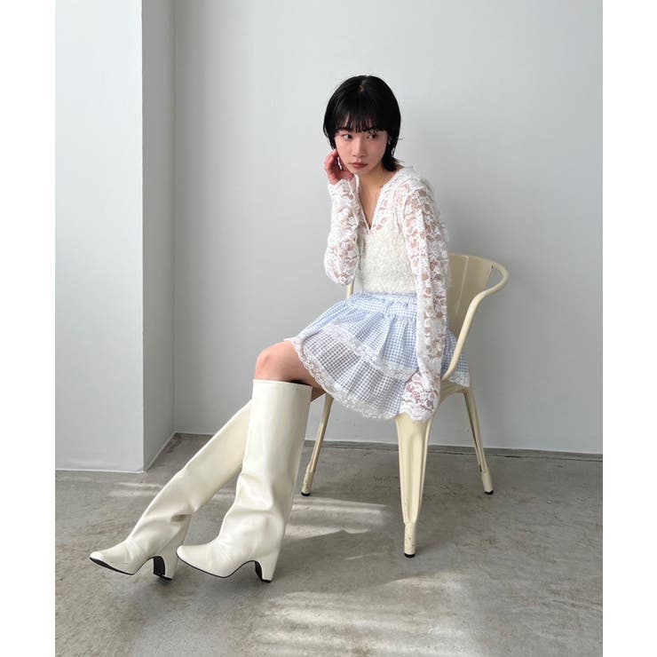 ギンガムチェックティアードミニスカート | Jewelobe | 詳細画像21 