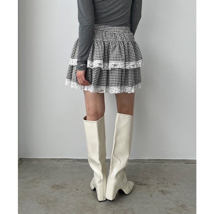 ギンガムチェックティアードミニスカート | Jewelobe | 詳細画像29 