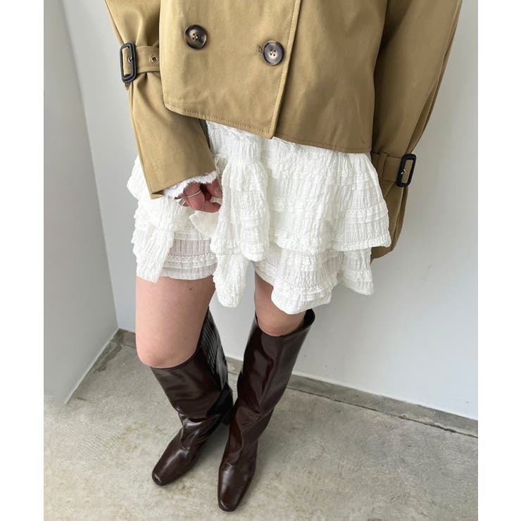 フリルティアードミニスカート | Jewelobe | 詳細画像1 