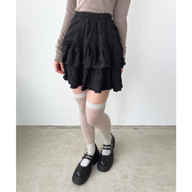 フリルティアードミニスカート | Jewelobe | 詳細画像17 