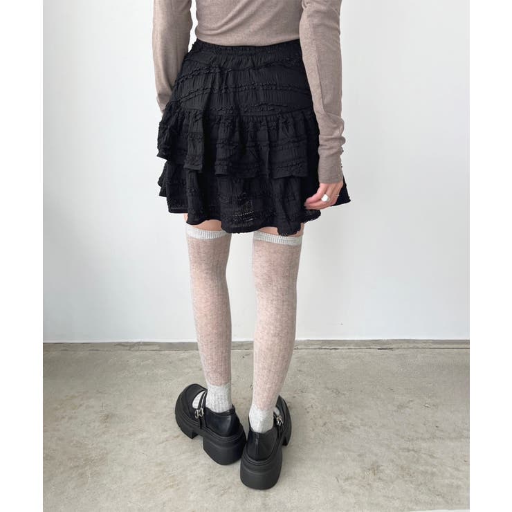 フリルティアードミニスカート | Jewelobe | 詳細画像18 