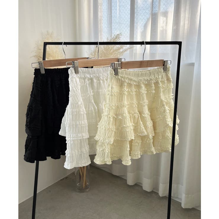 フリルティアードミニスカート | Jewelobe | 詳細画像28 