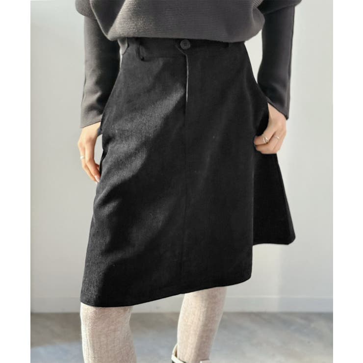 コーデュロイフレアミディスカート | Jewelobe | 詳細画像16 