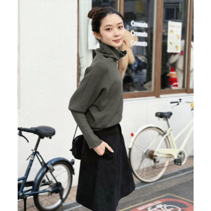 コーデュロイフレアミディスカート | Jewelobe | 詳細画像17 