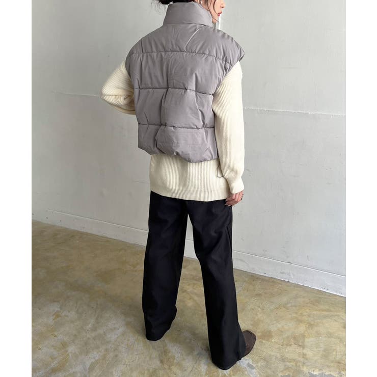 【柄と素材が選べる】ハイウエストセミワイドタックパンツ | Jewelobe | 詳細画像44 