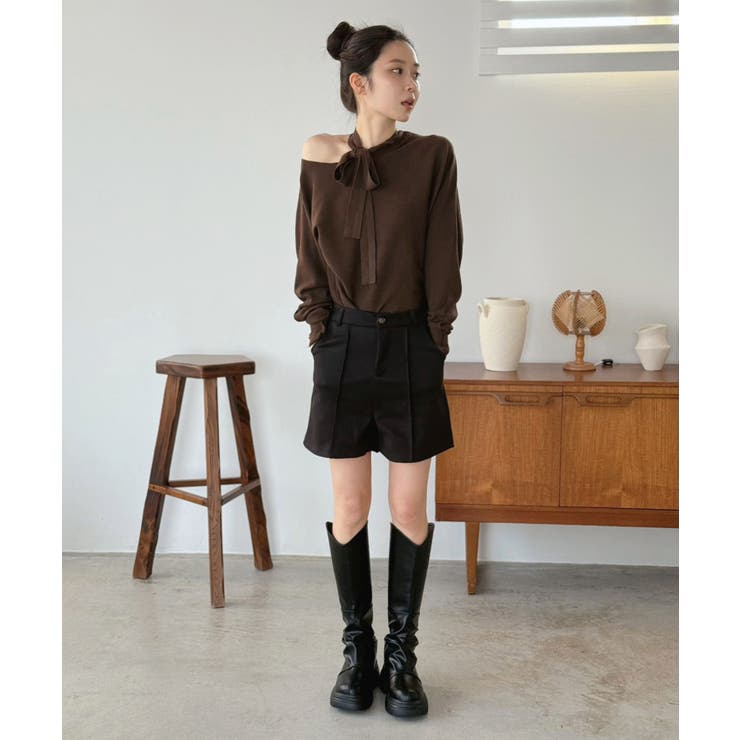 ピンタックピーチショートパンツ | Jewelobe | 詳細画像19 