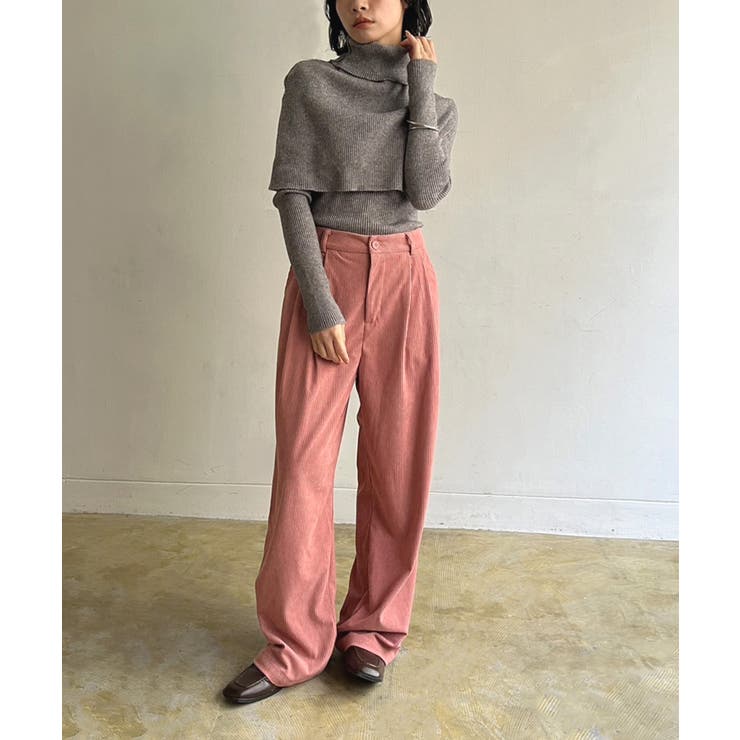 コーデュロイカラーワイドパンツ | Jewelobe | 詳細画像14 