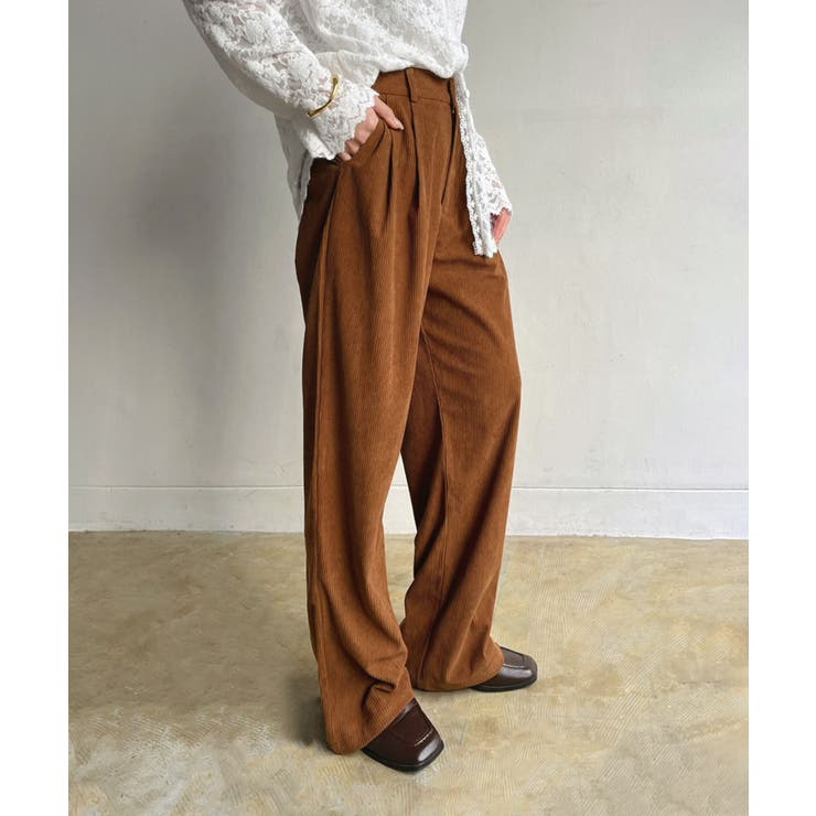 コーデュロイカラーワイドパンツ | Jewelobe | 詳細画像15 