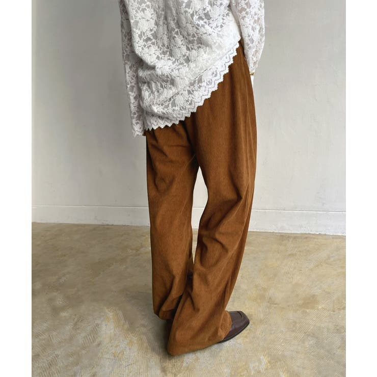 コーデュロイカラーワイドパンツ | Jewelobe | 詳細画像16 