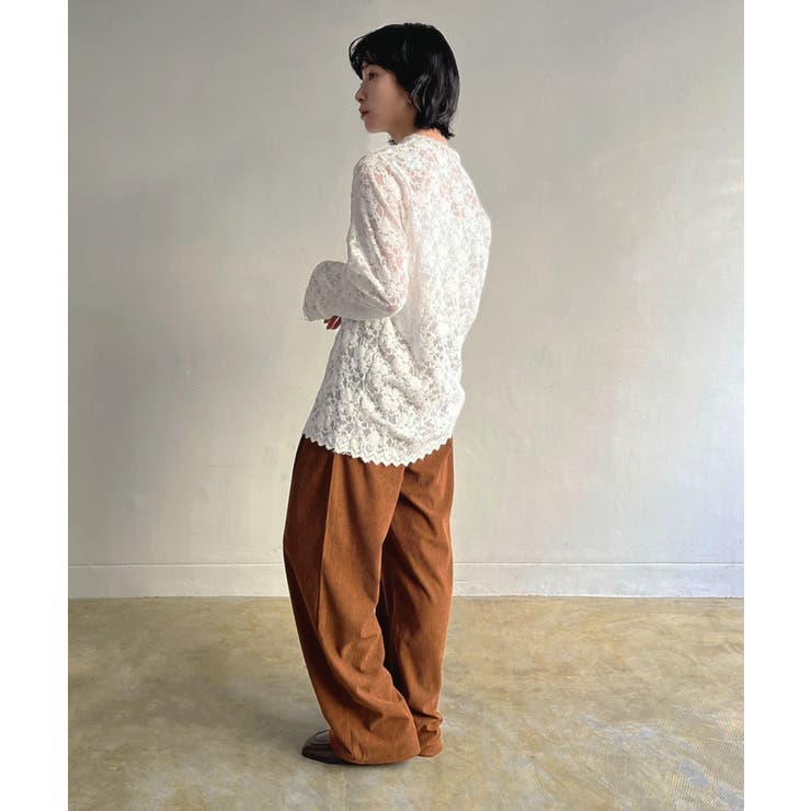 コーデュロイカラーワイドパンツ | Jewelobe | 詳細画像18 