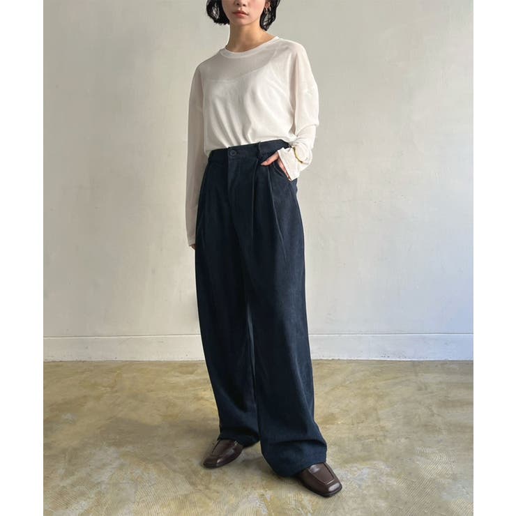 コーデュロイカラーワイドパンツ | Jewelobe | 詳細画像25 
