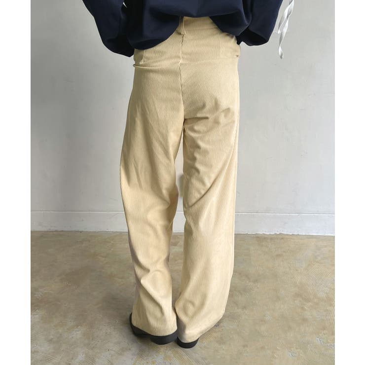 コーデュロイカラーワイドパンツ | Jewelobe | 詳細画像3 