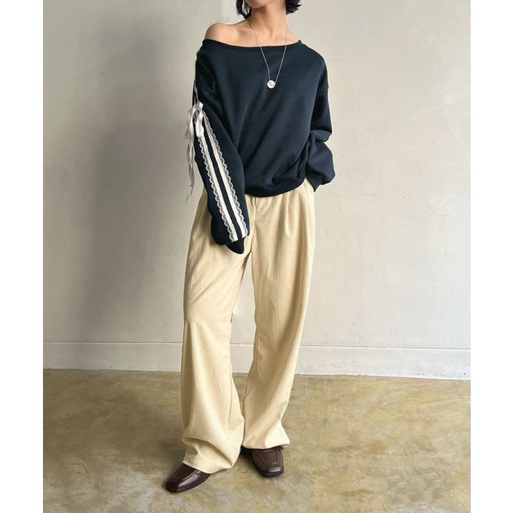 コーデュロイカラーワイドパンツ | Jewelobe | 詳細画像5 