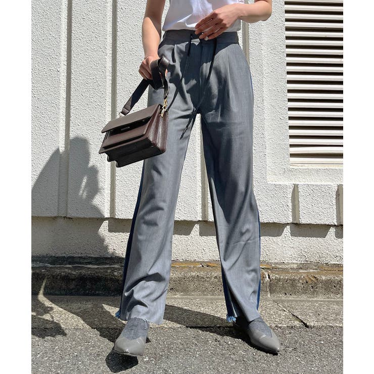 バックデニムドッキングワイドパンツ | Jewelobe | 詳細画像5 