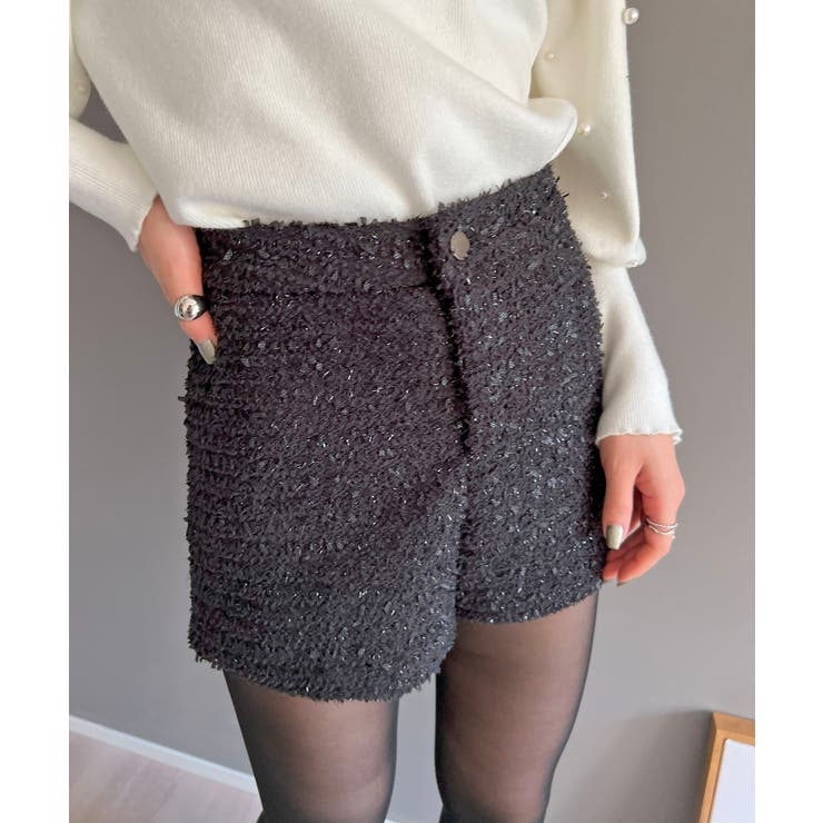 ラメツイードマイクロショートパンツ | Jewelobe | 詳細画像15 