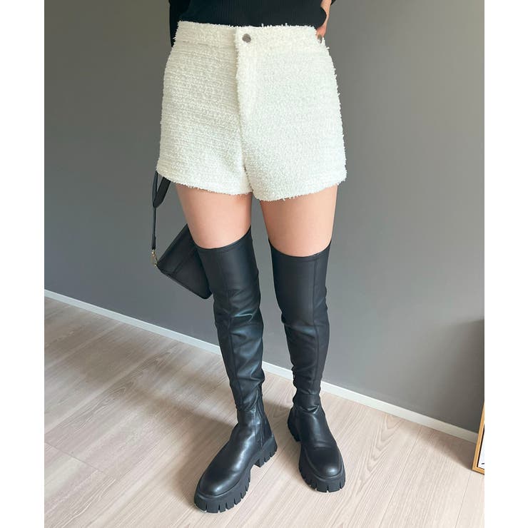 ラメツイードマイクロショートパンツ | Jewelobe | 詳細画像2 