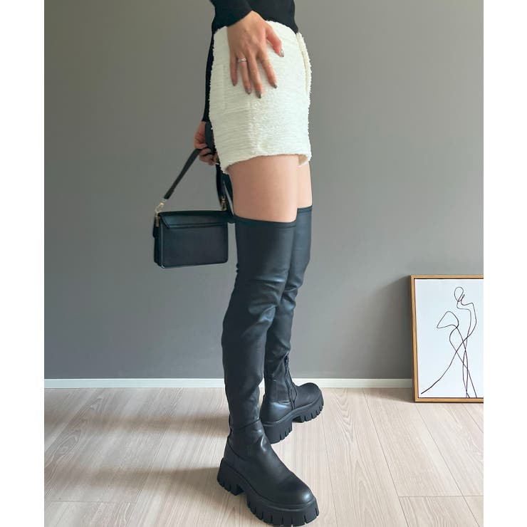 ラメツイードマイクロショートパンツ | Jewelobe | 詳細画像3 