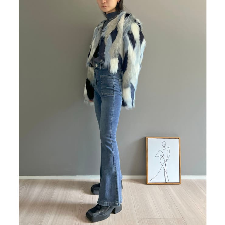 パッチポケットブーツカットデニム | Jewelobe | 詳細画像11 