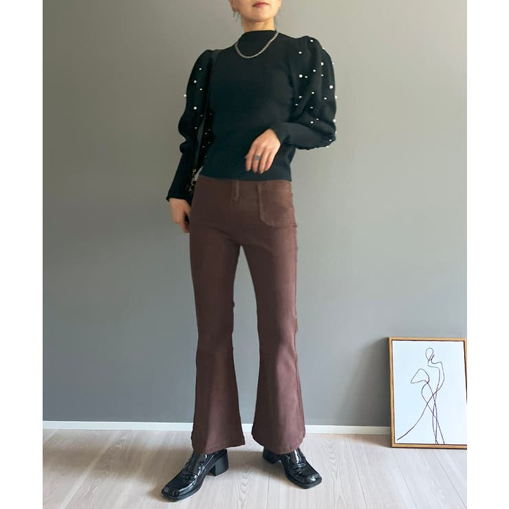 パッチポケットブーツカットデニム | Jewelobe | 詳細画像18 