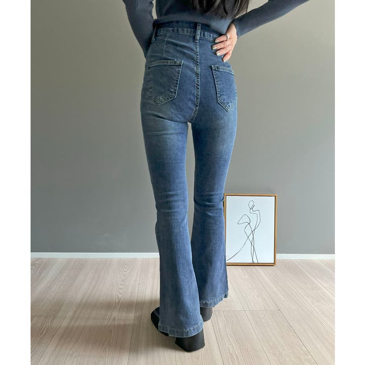 パッチポケットブーツカットデニム | Jewelobe | 詳細画像2 