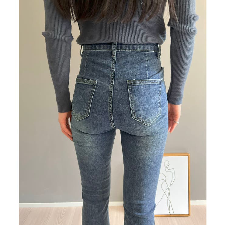 パッチポケットブーツカットデニム | Jewelobe | 詳細画像6 