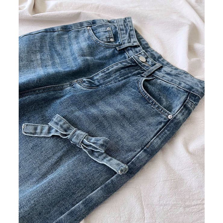 3リボンワイドデニムパンツ | Jewelobe | 詳細画像28 