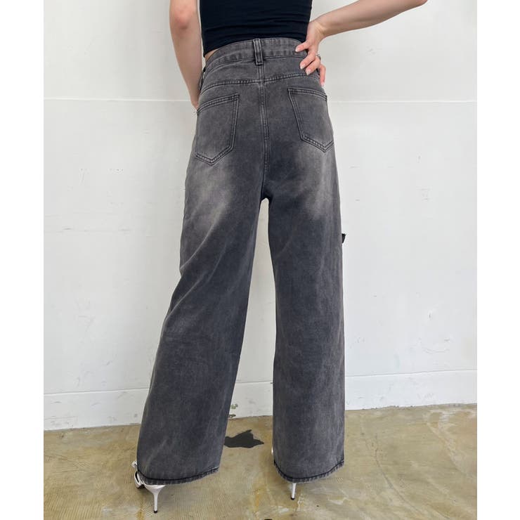 3リボンワイドデニムパンツ | Jewelobe | 詳細画像32 