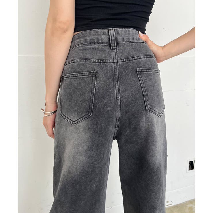 3リボンワイドデニムパンツ | Jewelobe | 詳細画像35 