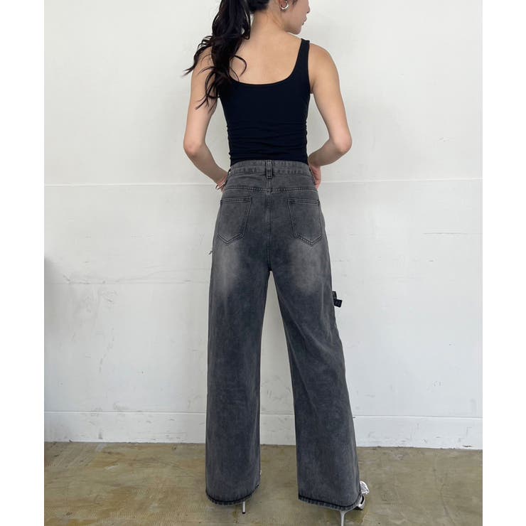 3リボンワイドデニムパンツ | Jewelobe | 詳細画像38 