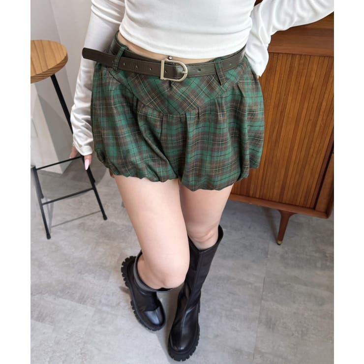 チェックマイクロバルーンパンツ | Jewelobe | 詳細画像18 