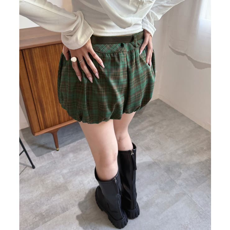 チェックマイクロバルーンパンツ | Jewelobe | 詳細画像19 