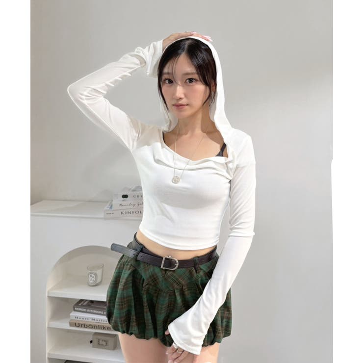 チェックマイクロバルーンパンツ | Jewelobe | 詳細画像22 