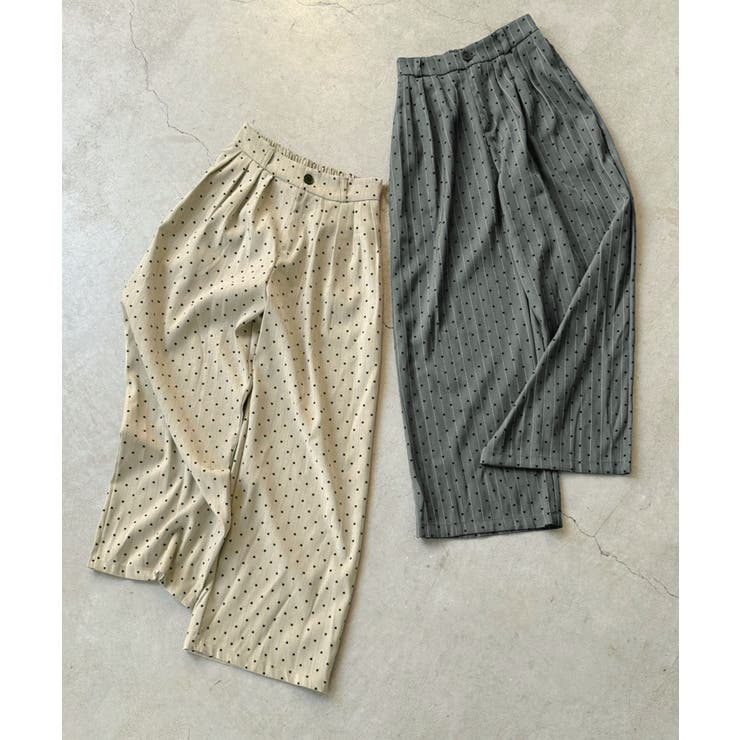 ストライプ×フロッキーハートワイドパンツ | Jewelobe | 詳細画像18 