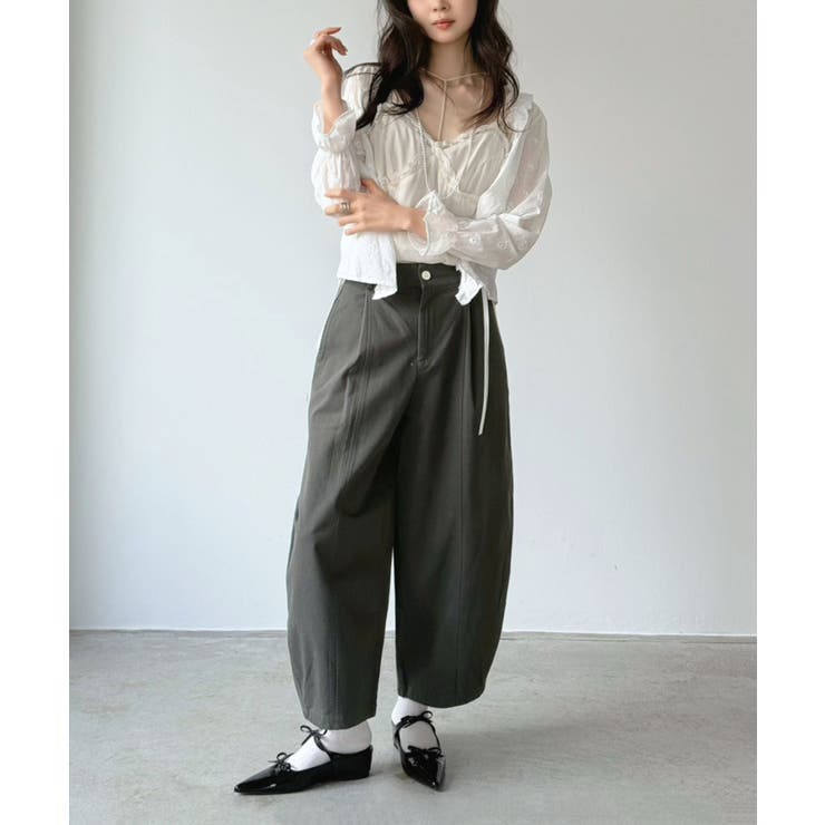 カーブシルエットクロップドパンツ | Jewelobe | 詳細画像23 