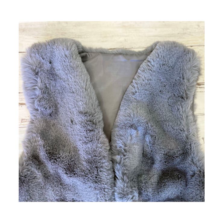 フェイクファーベスト | Jewelobe | 詳細画像13 