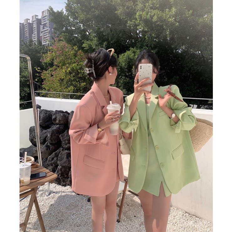 オーバーサイズカラージャケット | Jewelobe | 詳細画像1 