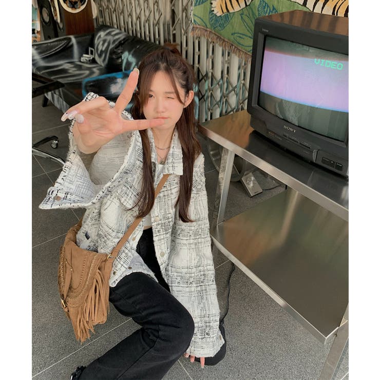 ツイードルーズCPOジャケット | Jewelobe | 詳細画像4 