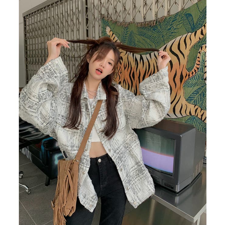 ツイードルーズCPOジャケット | Jewelobe | 詳細画像5 