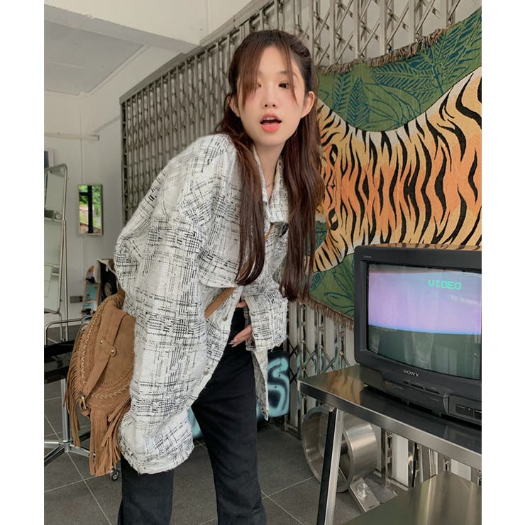 ツイードルーズCPOジャケット | Jewelobe | 詳細画像6 